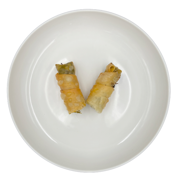 بورک مرغ و اسفناج